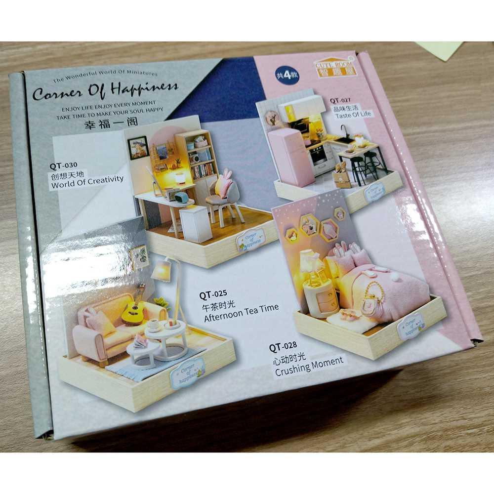 CUTEBEE Miniatur Rumah Boneka Cute Doll Room 3D DIY QT-025 Mainan Mobil Konstruksi Mainan Mobil Konstruksi Mainan Mobil Baterai Mainan Mobil Baterai Mainan Mobil Kecil Mainan Mobil Kecil Mainan Mobil Toyota Mainan Mobil Toyota Mainan Mobil Remote Mainan M