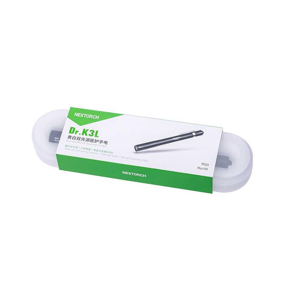 Senter Medis LED Pen Dual Light - Dr.K3L Medical Flashlight Senter Led Super Terang Senter Kepala Super Terang Senter Super Terang Laser Jarak Jauh Senter Mini Senter Cas Senter Swat Senter Kepala Luby Senter Kepala Dony Lampu Senter Kepala