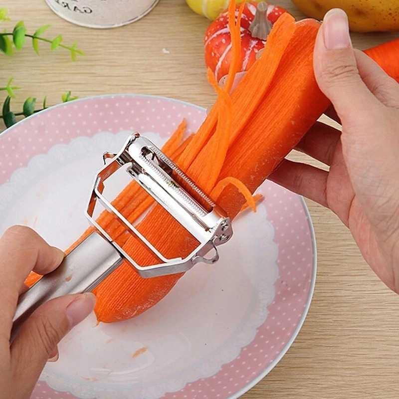 Chodosimee Pisau Pengupas Buah Sayur Peeler Multifunction - YYC770 Pengupas Buah Peeler Buah Dan Sayur Pisau Kupas Buah Alat Pengupas Buah Alat Kupas Buah Pengupas Kelapa Alat Pengupas Kelapa Pengupas Buah Dan Sayur Souvenir Pengupas Buah