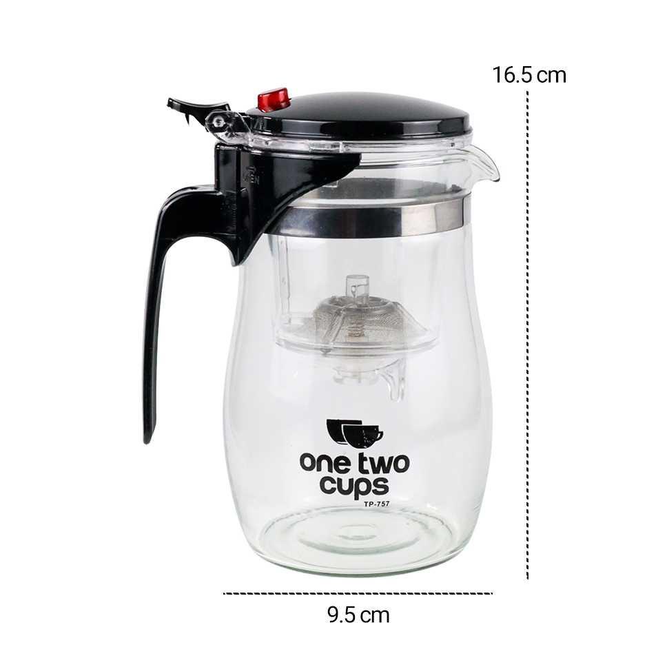 One Two Cups Teko Pitcher Teh Chinese Teapot Maker 750ml - TP-757