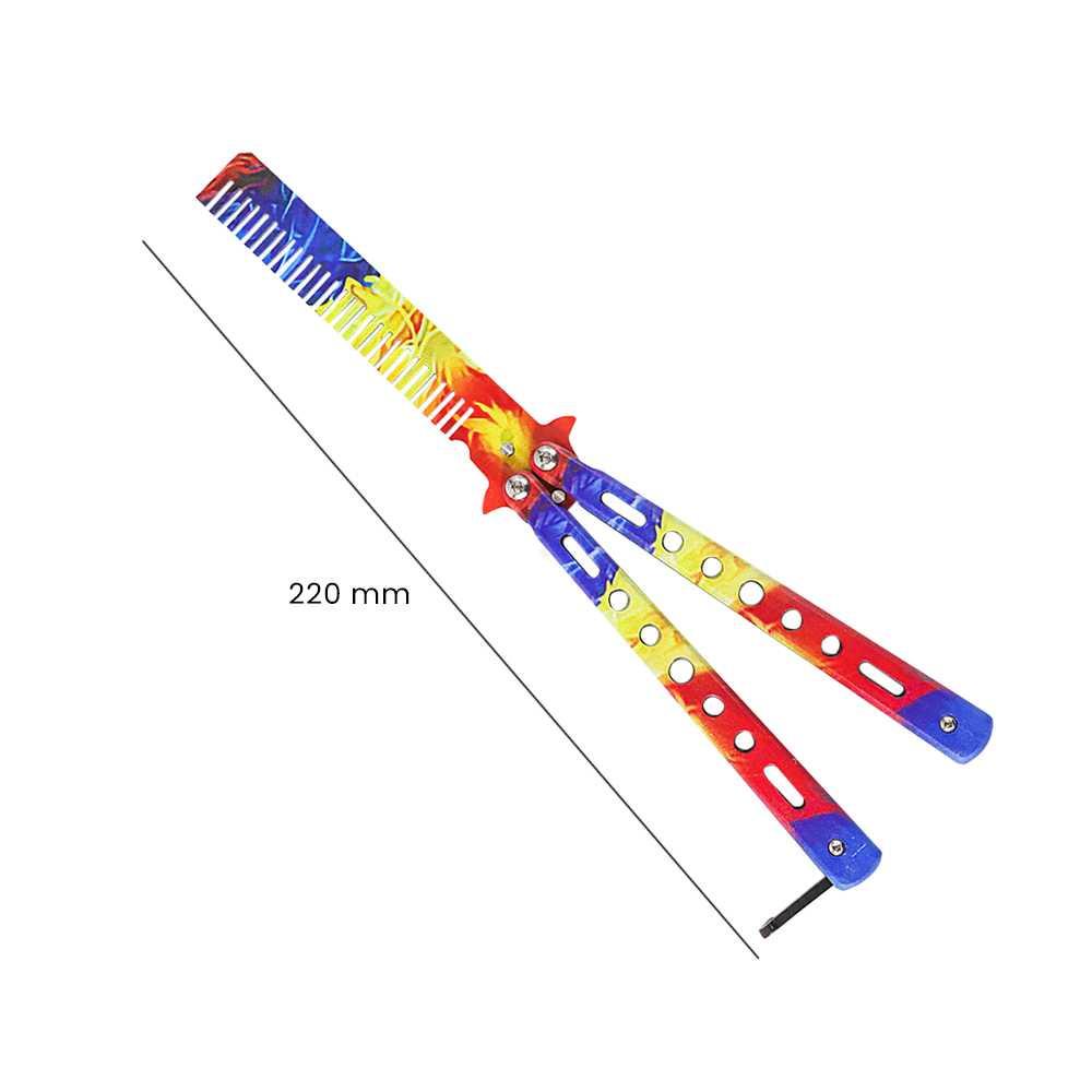 Alloet Pisau Sisir Besi Butterfly Balisong Training Knife Dull LF-989 Alat Tukang Bangunan Alat Tukang Bangunan Alat Alat Tukang Alat Alat Tukang Laser Tukang Bangunan Laser Tukang Bangunan Jasa Tukang Bangunan Jasa Tukang Bangunan Alat Bangunan Alat Bang