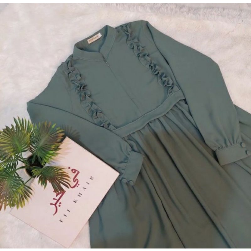 Dress Soft Lexus warna Cactus