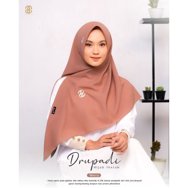 Drupadi Khimar hijab instan by puan.idn 1.5kg