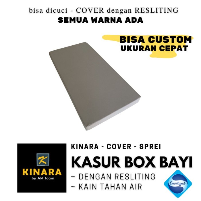 Kasur Bayi Oval Berkualitas Full Set Lengkap Busa Anti Gumoh Halus O3X2 Cod Anti Ompol Bulat Origina