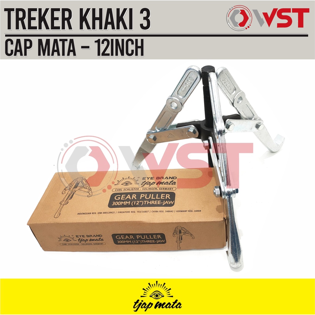 Cap Mata Treker Bearing 12 inch Kaki 3 / Treker Kaki3 12" 12inch