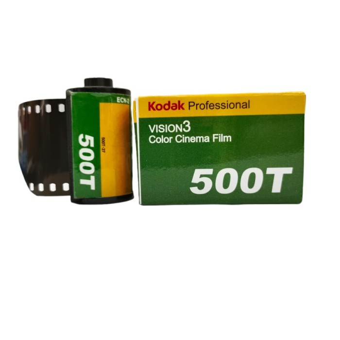 ROLL FILM KODAK VISION 3 500T COLOR / VISION3 KODAK 35MM 500T 27EXP - isi 27