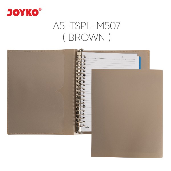 

Binder Note Joyko A5-TSPL-M507 - Brown -RTUOLSP