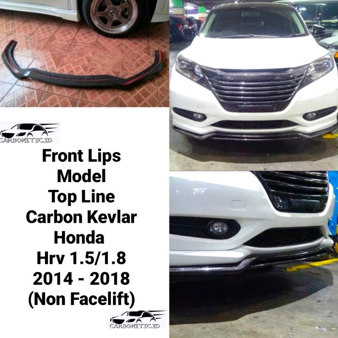 Front Lips Carbon Kevlar Hrv 1.5 Tahun 2014 - 2017