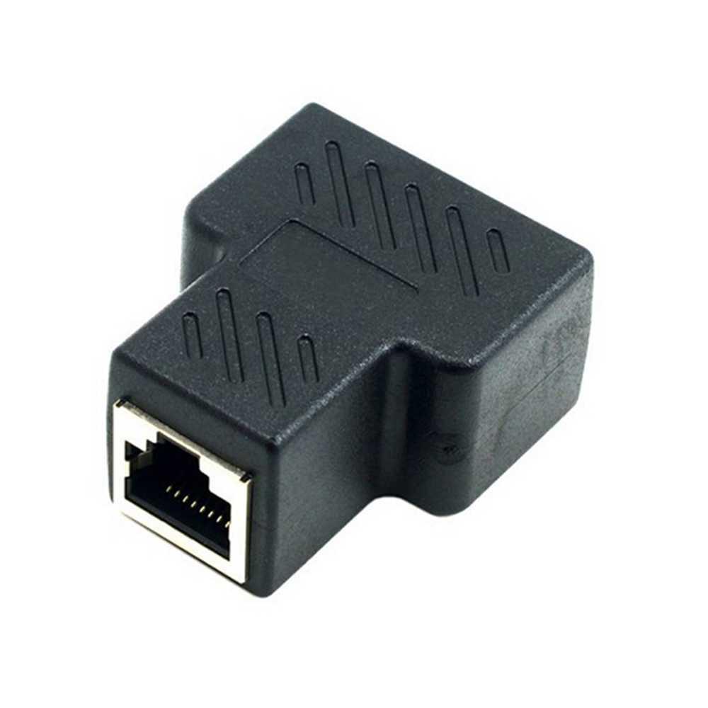 SIFREE RJ45 LAN Ethernet Network Connector Splitter 1 to 2 - DN0190
