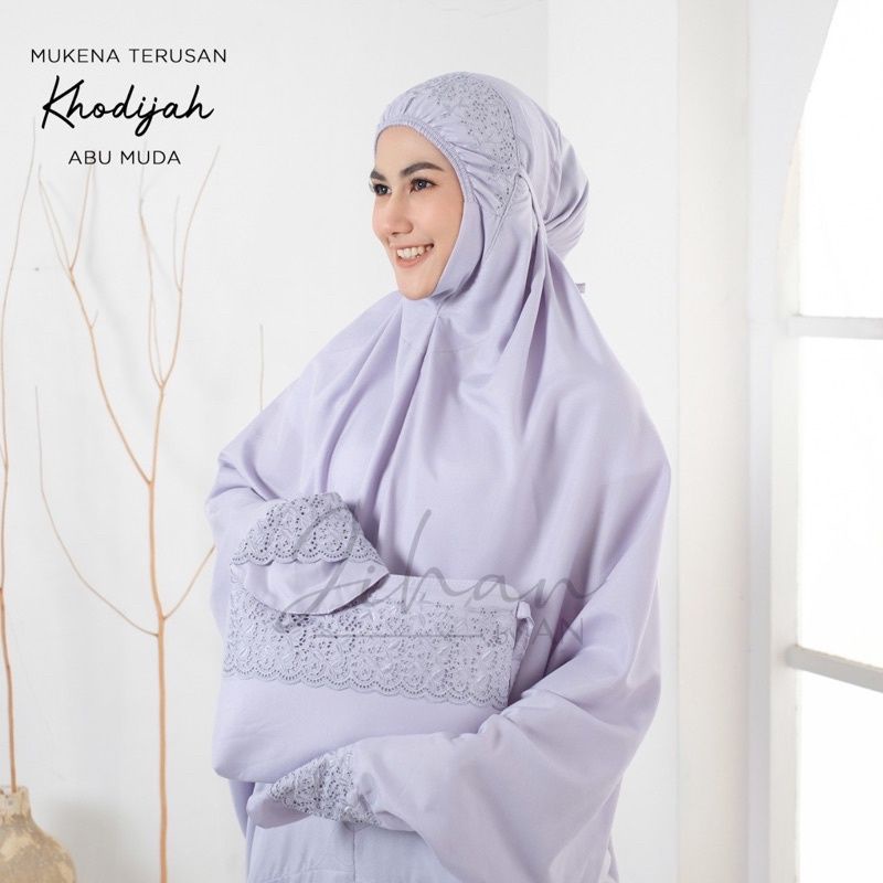 [New Arrival] Tren Mukena Mukena Terusan Khodijah Jumbo Dewasa Katun Siti Khadijah Syahrini Pastelee