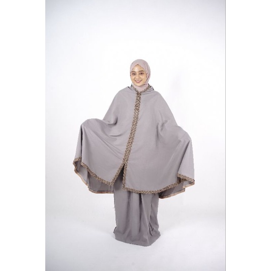 [Ready] Mukena Premium Mukena Modis Resletting Fendi Dewasa √ A86 / Mukena Dewasa Katun Prada Mix Tw