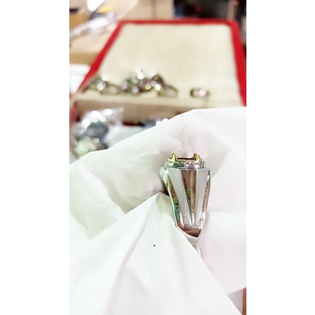 emban ikat ring monel super doff handmade