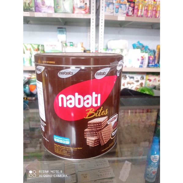 Nabati wafer kaleng netto 287g expired Januari 2024