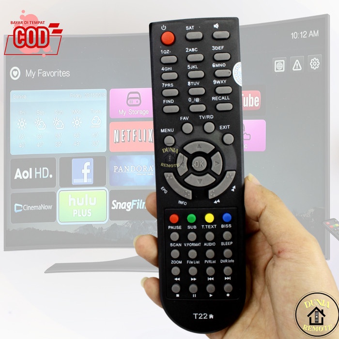 REMOTE RECEIVER/PARABOLA TANAKA T21/ T22 -GROSIR