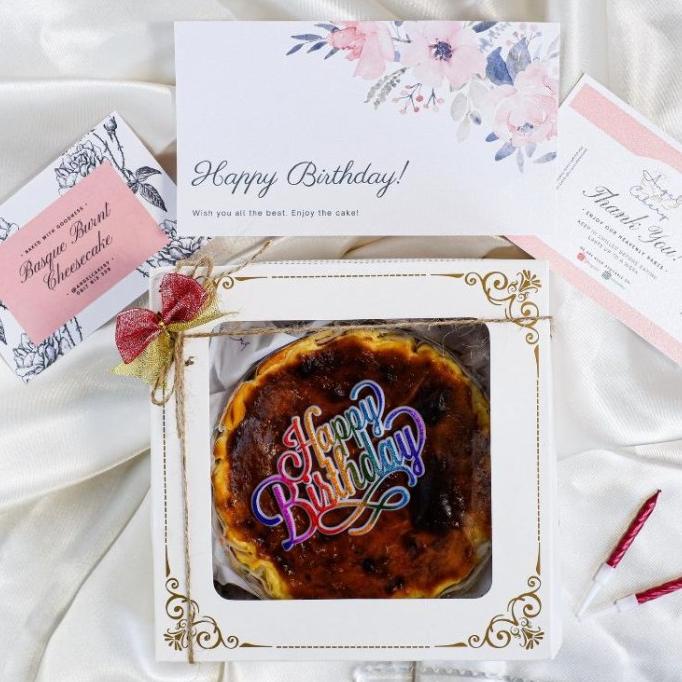 

Original Basque Burnt Cheesecake - kue ulang tahun dan hari raya