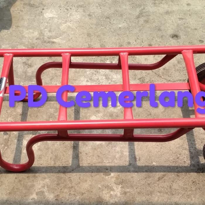 Troli barang 2 roda trolley serbaguna 2 roda kualitas super