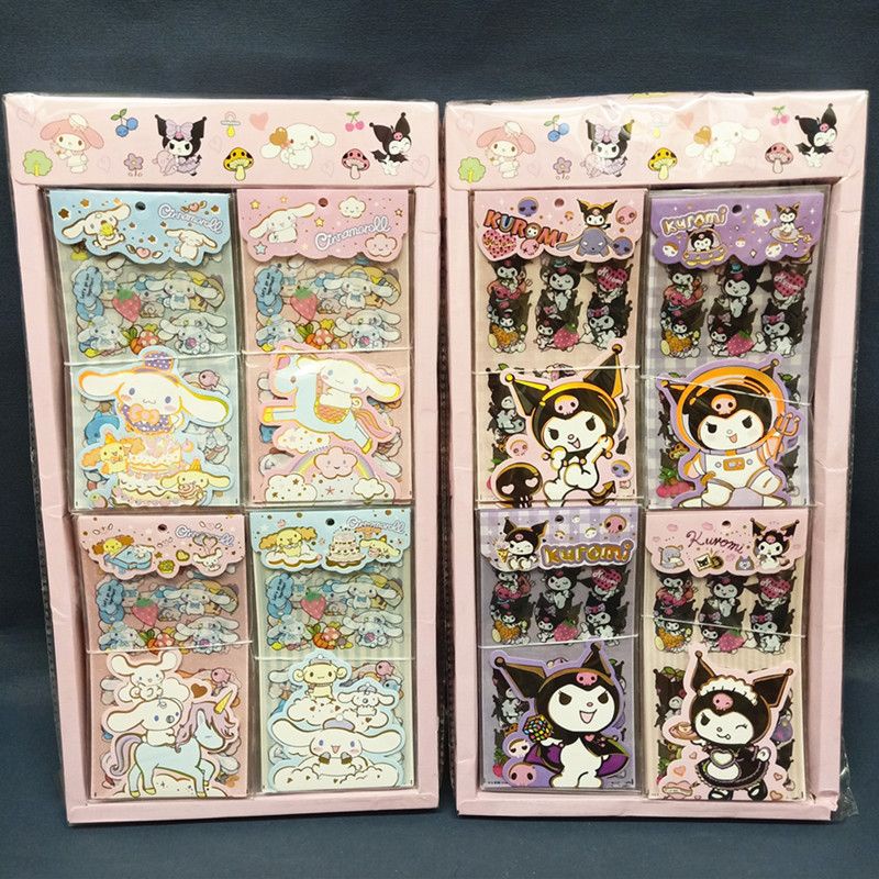 

STICKER KARAKTER BESAR ISI 4 LEMBAR STIKER SANRIO KUROMI CINNAMON ROLLS CINAMON ROLL