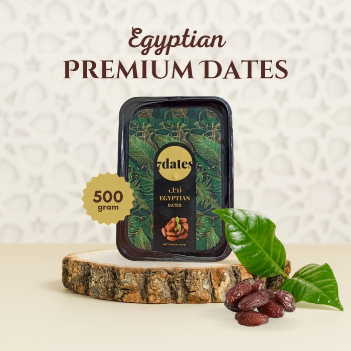 

[Kurma] Kurma 7Dates 500Gram Golden Premium Mesir