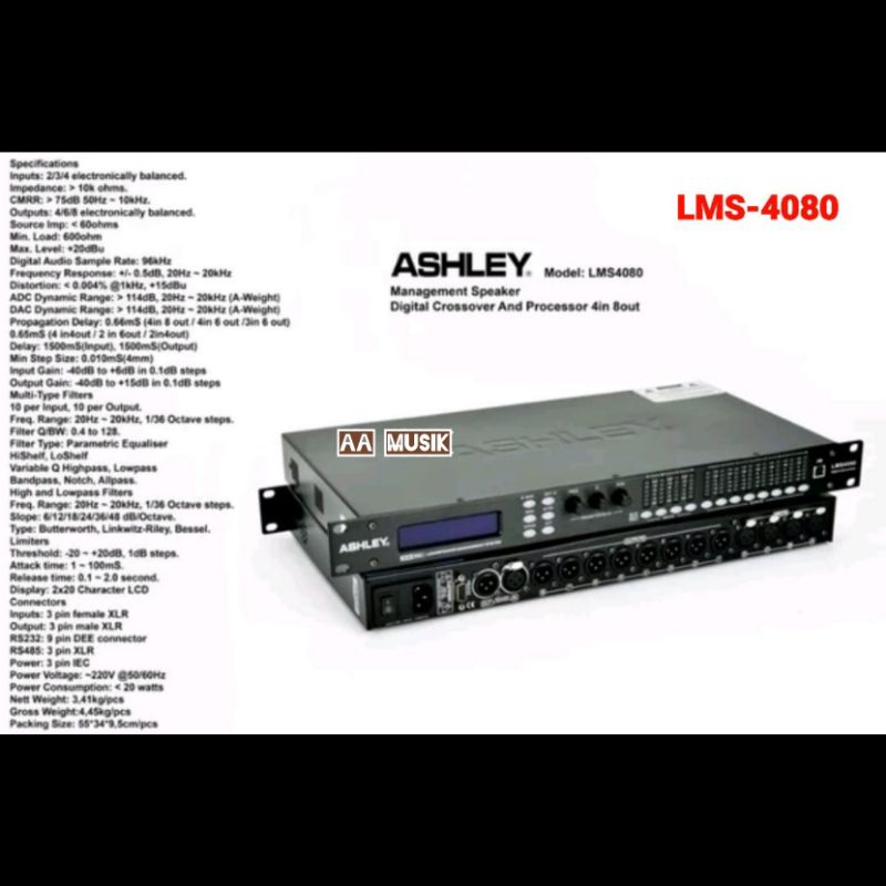 MANAGEMENT SPEAKER ASHLEY LMS4080 ORIGINAL LMS 4080