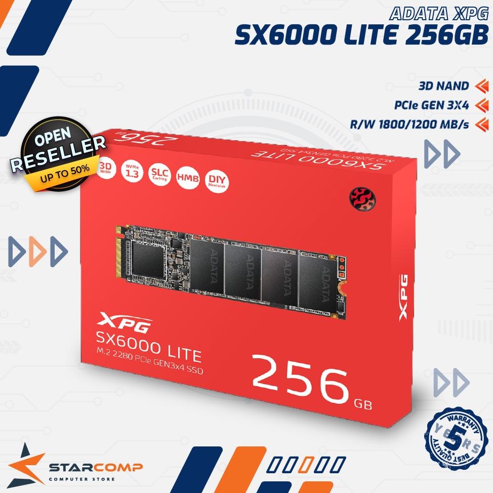 SSD Adata SX6000 LITE M.2 256GB M2 NVMe PCIE 2280