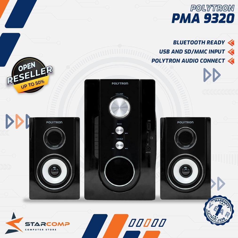 POLYTRON PMA 9320 Bluetooth Multimedia Speaker PMA9320