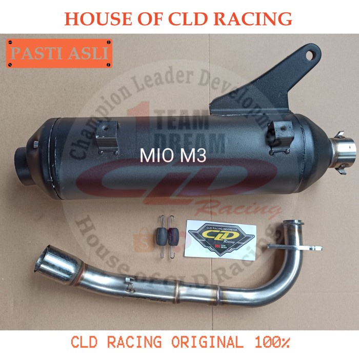 Knalpot Standar Racing Cld Mio M3 Mio 125 Mio Gear Original