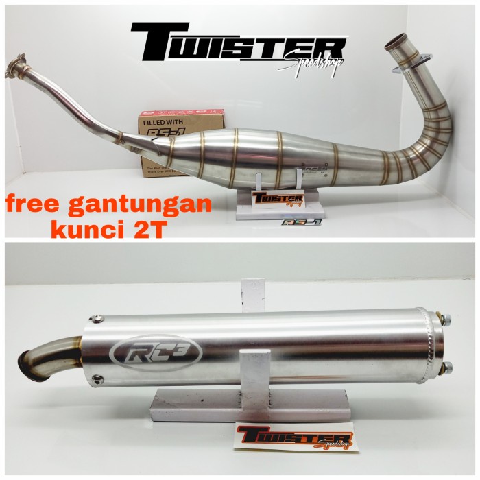 Perut Chamber Knalpot Rs1 Ninja R/Rr Perut 40 Step Std Slincer Rc3 Ori
