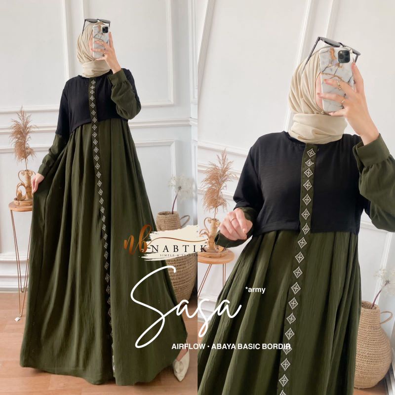 NABTIK SASA ABAYA BORDIR
