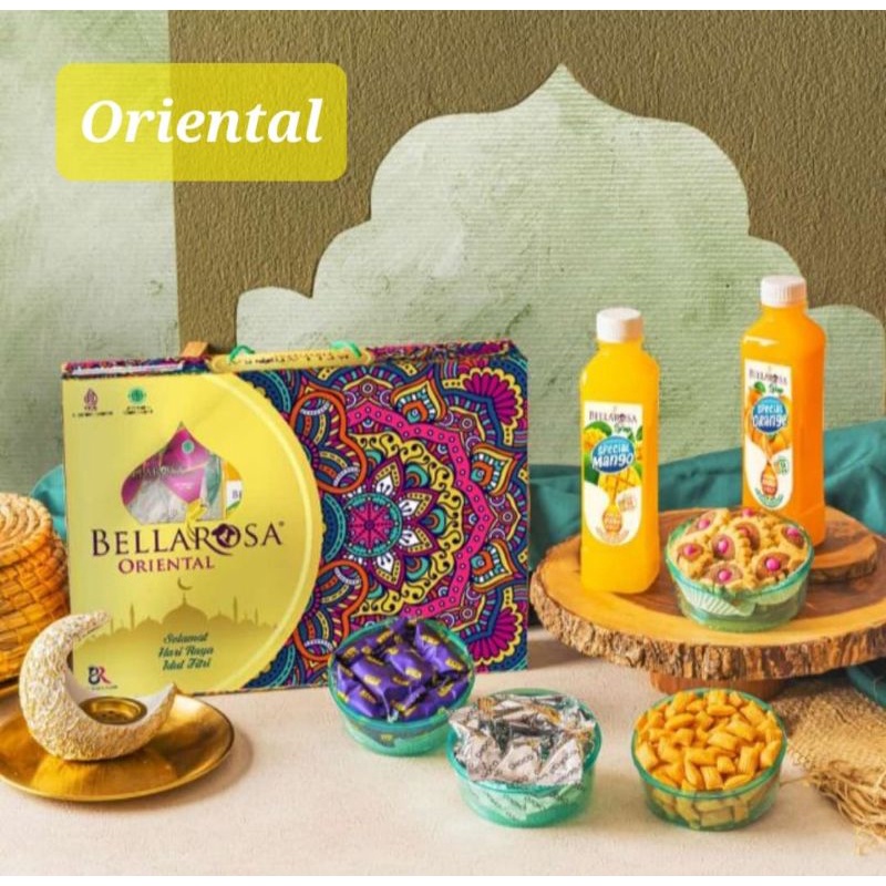 Hampers Parcel Kue Lebaran Bellarosa Syrup Coklat