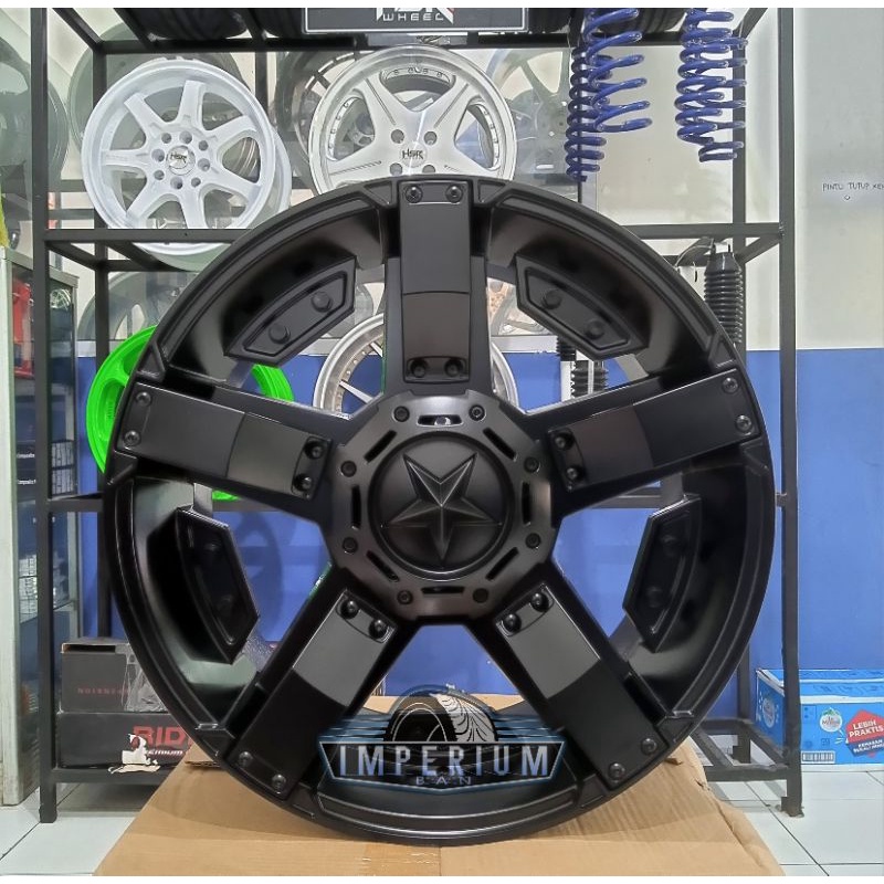 Pelak Mobil Velg Racing Pelek Offroad Ring 18 Innova Expander Terios Rubiccon dll Hsr Rasta Bisa Sho