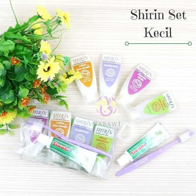 

Terlaris Shirin Set Kecil Paket Mandi Toilet Organizer Perlengkapan Haji Umroh