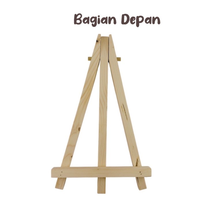 

Terlaris Mini Easel Stand Tripod Kayu Wooden Easel Holder Mini 20 20 40 50 Cm S