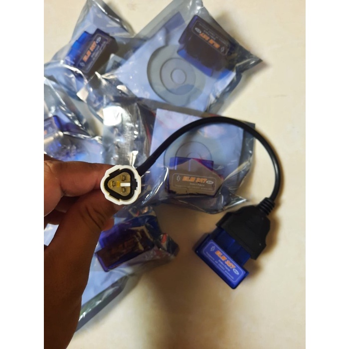 SOKET SCANER OBD2 PNP OBDII OBD 2 YAMAHA XMAX NEW NMAX NON ABS DLL