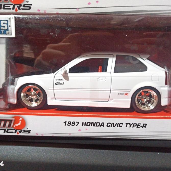 Jada Jdm Tuners 1997 Honda Civic type R 1:24