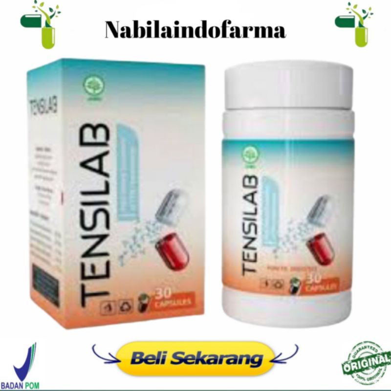 Tensilab Asli Original Obat Herbal Atasi Hipertensi Tekanan Darah Tinggi Stroke
