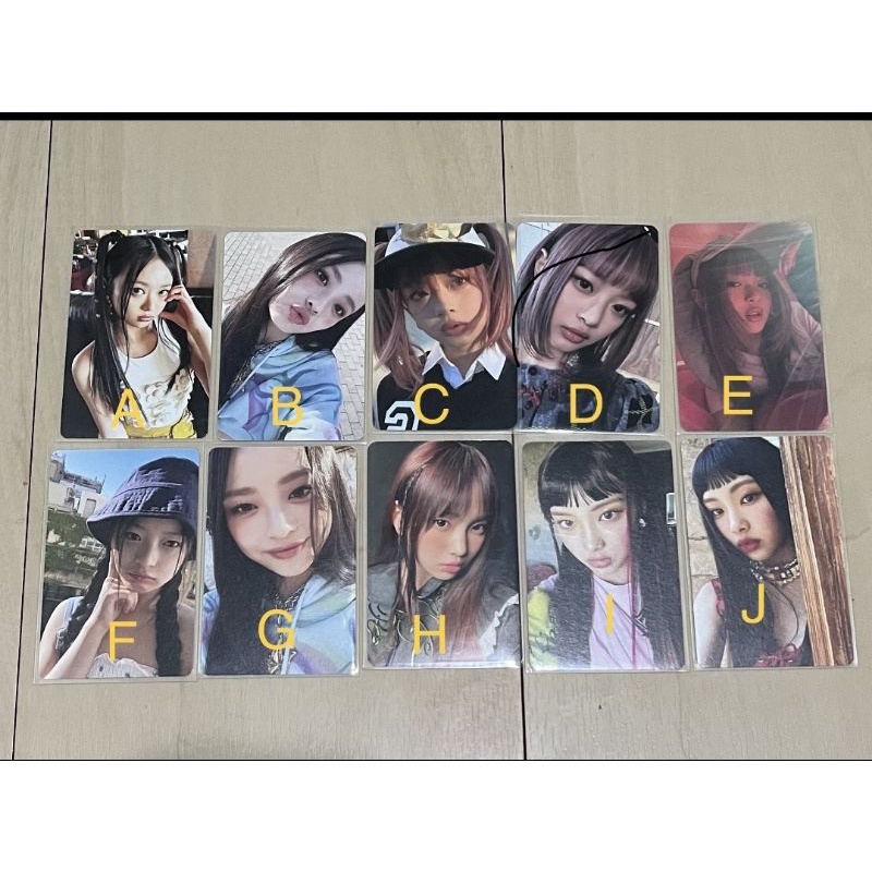 Hanni Hyein New Jeans photocard pc