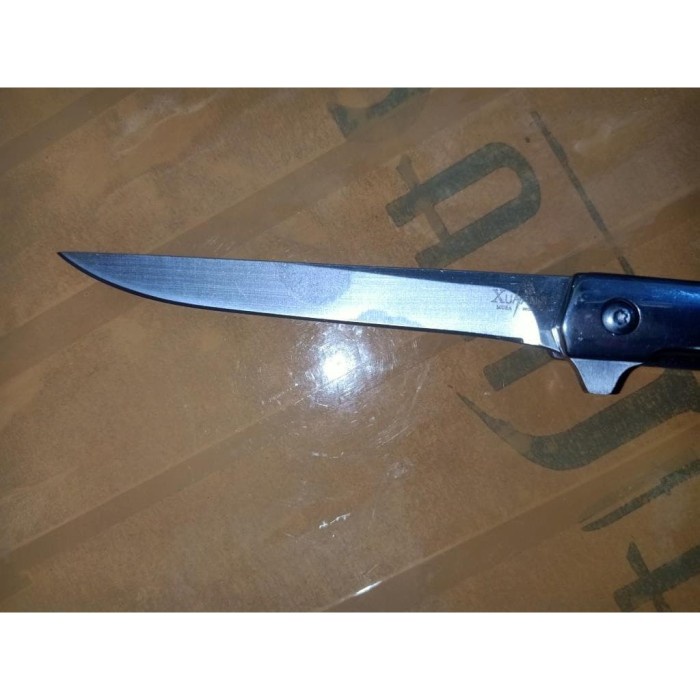 Pisau Lipat -Pisau Lipat Sarung Kulit - Pisau Lipat M 390 - Pisau Unik