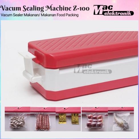 Murah Mesin Vacum Sealer Plastik Vacuum Udara Vakum Alat Bungkus Makanan Vipoo Z-100 Vacum Sealer Fr