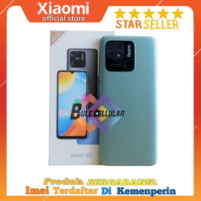 XIAOMI REDMI 10C RAM 4/128GB • 4/64GB | REDMI 9C 4/64GB • 3/32GB ORIGINAL XIAOMI FULLSET MULUS