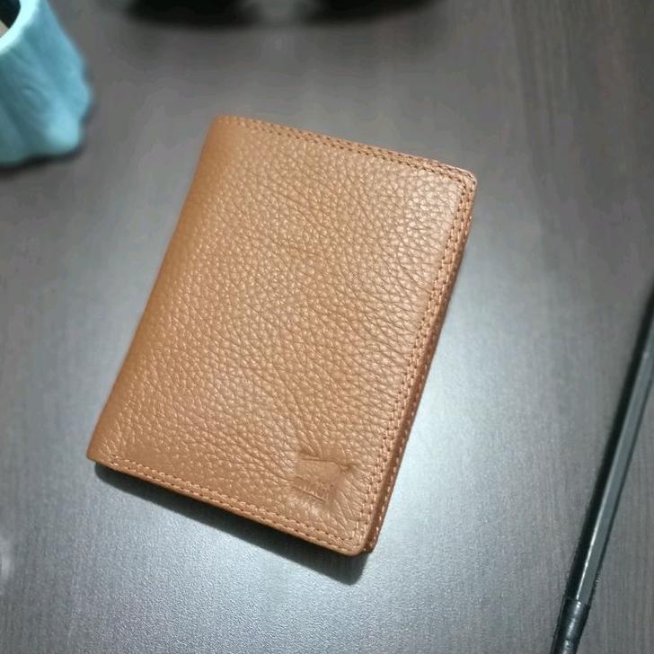 DOMPET KULIT LIPAT BUKU 3 RUANG‼️ dompet berkulitas dari. dompet kulit lipat dua buku vertikal. domp