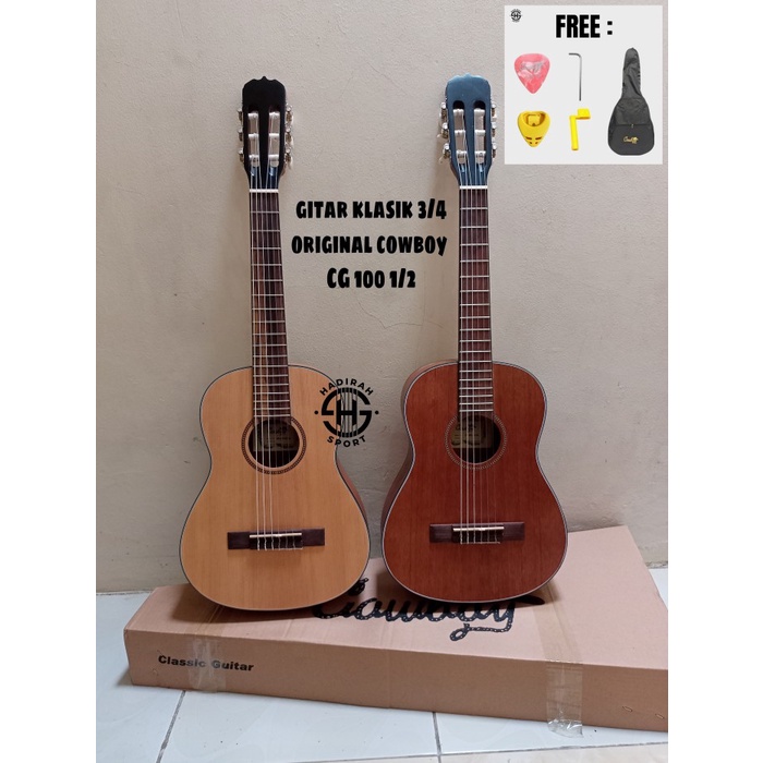 Terlaris Gitar Cowboy Akustik Klasik Gitar Nylon Original Cowboy