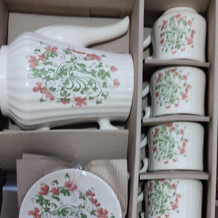 Cangkir Teh Keramik Set Napoleon/Cangkir Keramik/Gelas Kado