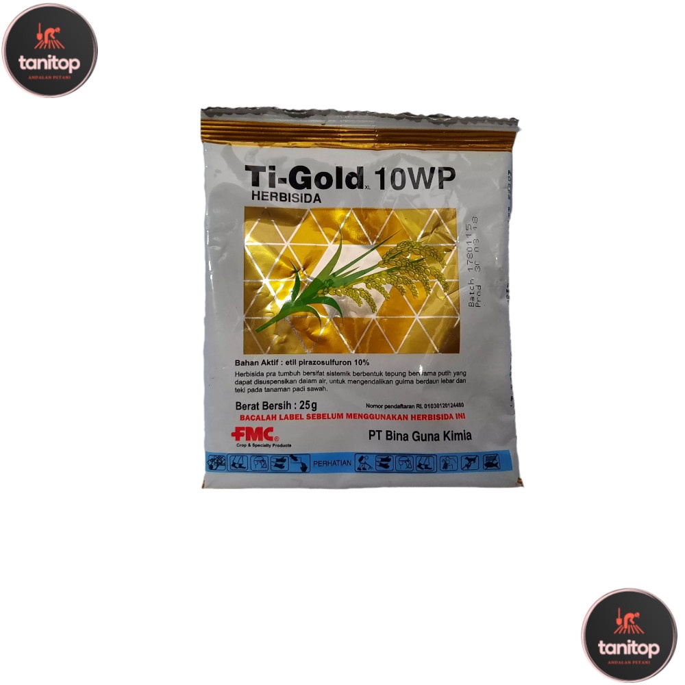 Tigold 25 Gram Herbisida Gulma Padi Ampuh