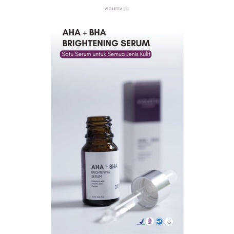 AHA BHA SERUM - dr. Soraya Devi Skincare (Violetta)