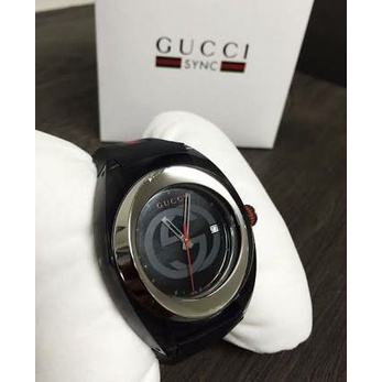 Gucci Watch Sync YA137101 Black. Gucci Original Watch YA 137101 Black