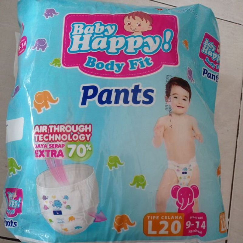 Baby Happy pants L 20 Exp 2025