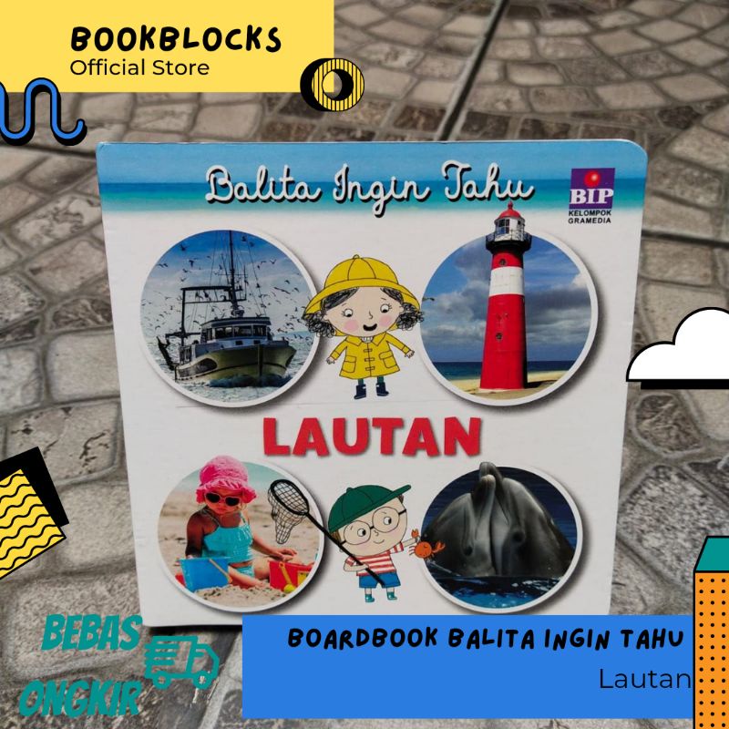 Boardbook Balita Ingin Tahu Lautan