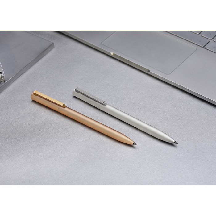 

Original Xiaomi Mijia Metal Sign Pen Mi Rollerball Metal 0.5mm Gold