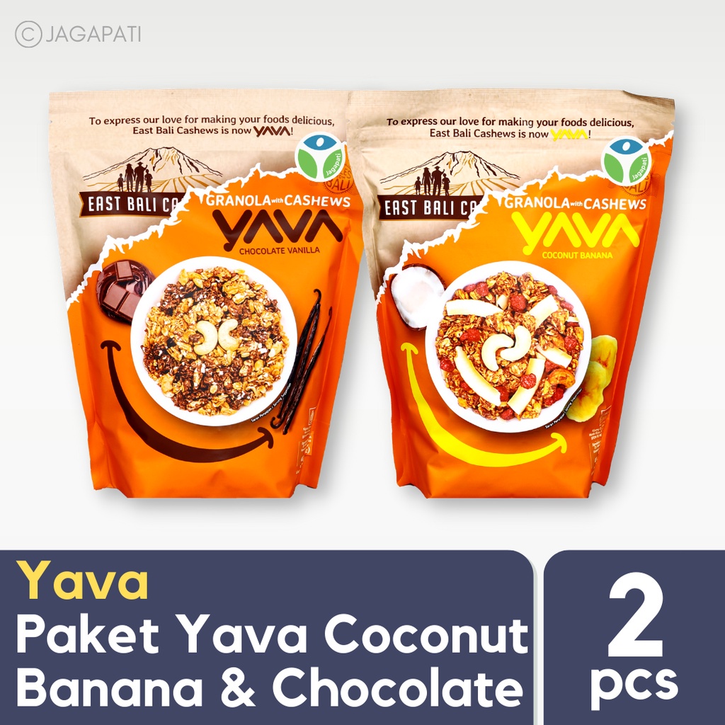 

Paket East Bali Cashews - Ebc - 400Gr - Chocolate Vanilla & Coconut Banana