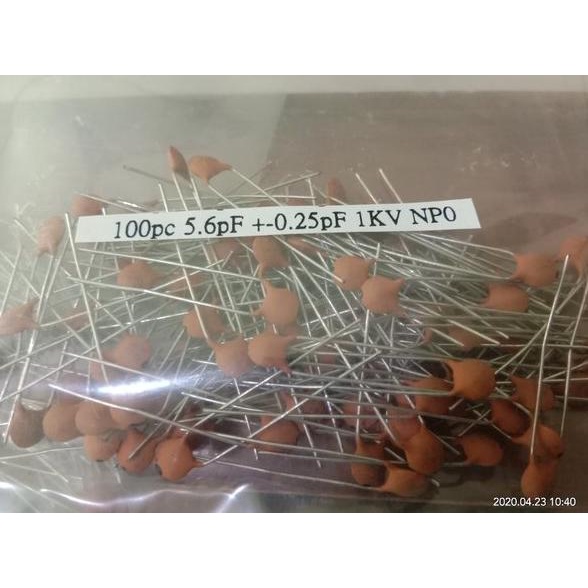 Capasitor Ceramic 5.6pF 1KV High Voltage 5pF6 5.6 pF capasitor antenna diamond F23H F23